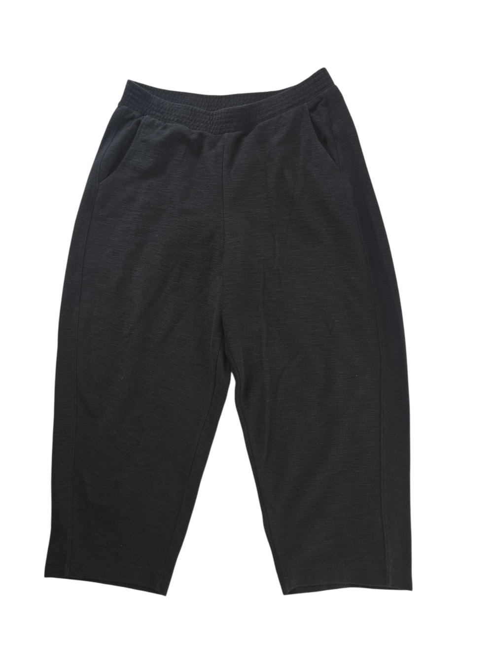 Old Navy Black Women's Berrel  Cropped Track Joggers